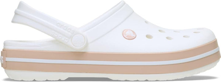 Crocband Clog 36/37 EU White Pink Caramel, 36/37 EU White Pink Caramel