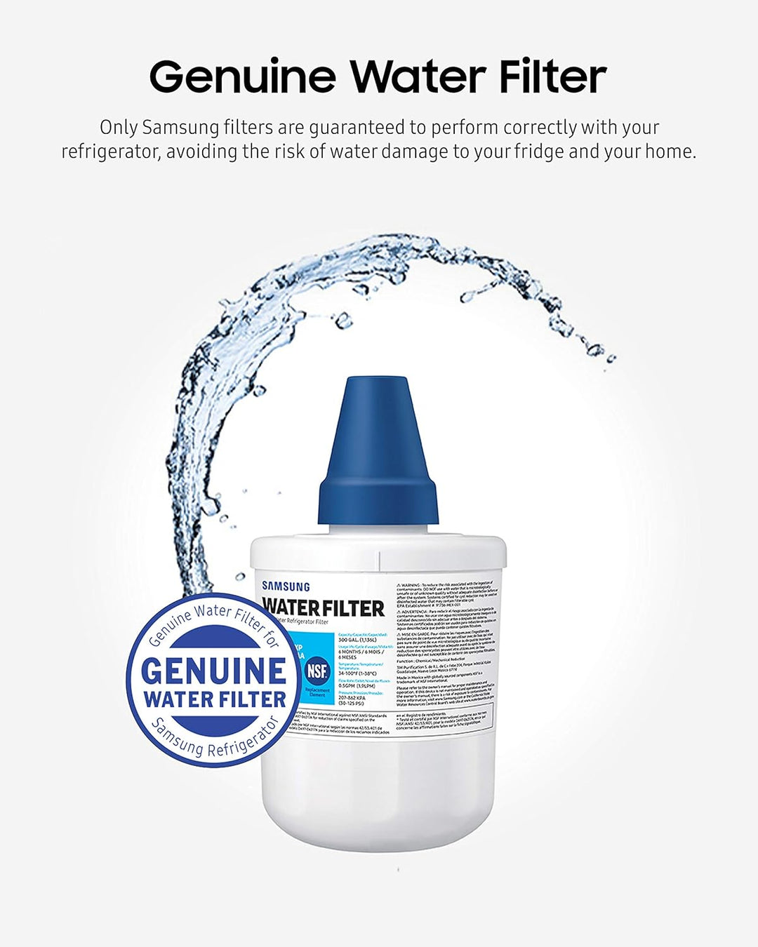 Samsung Hafin2 / EXP DA29-00003F Aqua-Pure Plus Interner Wasserfilter