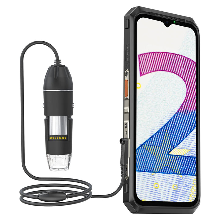 Ulefone uSmart C01 Digitalmikroskop 1000X Vergrösserung für Ulefone Armor 27T Pro/27/27T/27 Pro/Armo