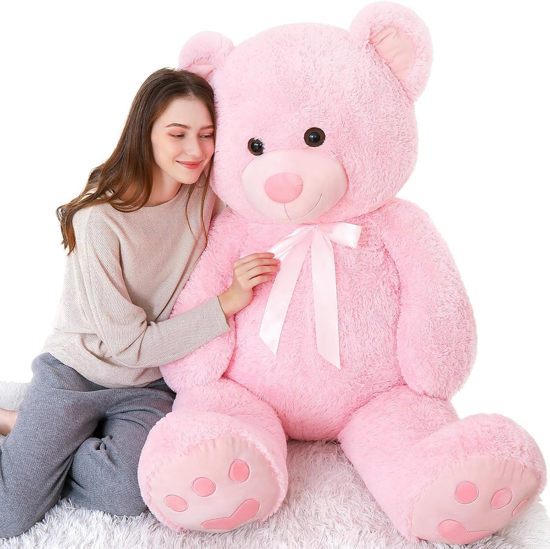 MorisMos 150cm riesen Teddy XXXL, weich gross teddybär XXL,süss kuschelbär plüschbär als Geschenk fü