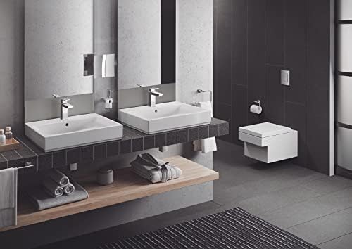 GROHE Selection Cube Bad-Accessoires (Kosmetikspiegel, Material: Glas / Metall) chrom,