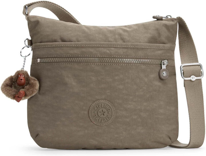 Kipling Arto, Damen Umhängetasche, Braun (True Beige), 15x24x45 cm (W x H x L), True Beige
