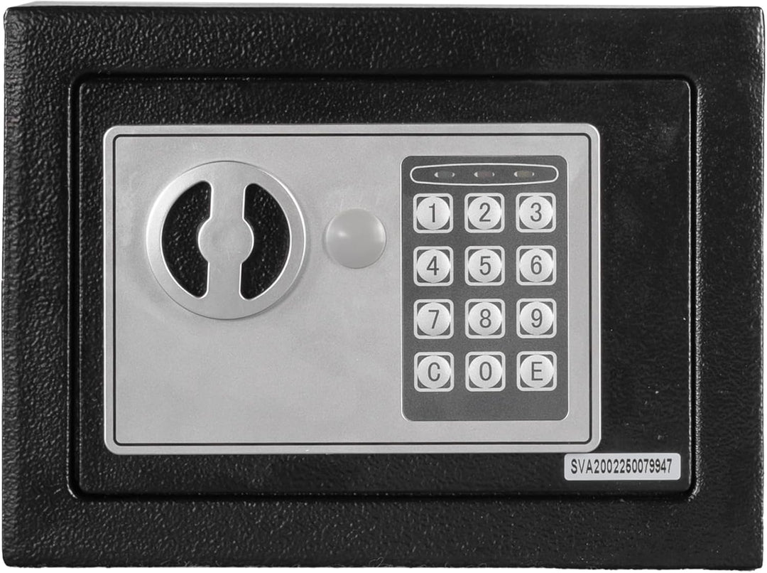 Floordirekt Tresor aus Stahl, mit digitaler Tastatursperre – für Bargeld, Schmuck, Ausweise, Dokumen