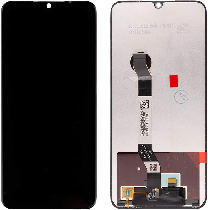 swark LCD Display Kompatibel mit Redmi Note 8 M1908C3JH, M1908C3JG, M1908C3JI （Schwarz ohne Rahmen L