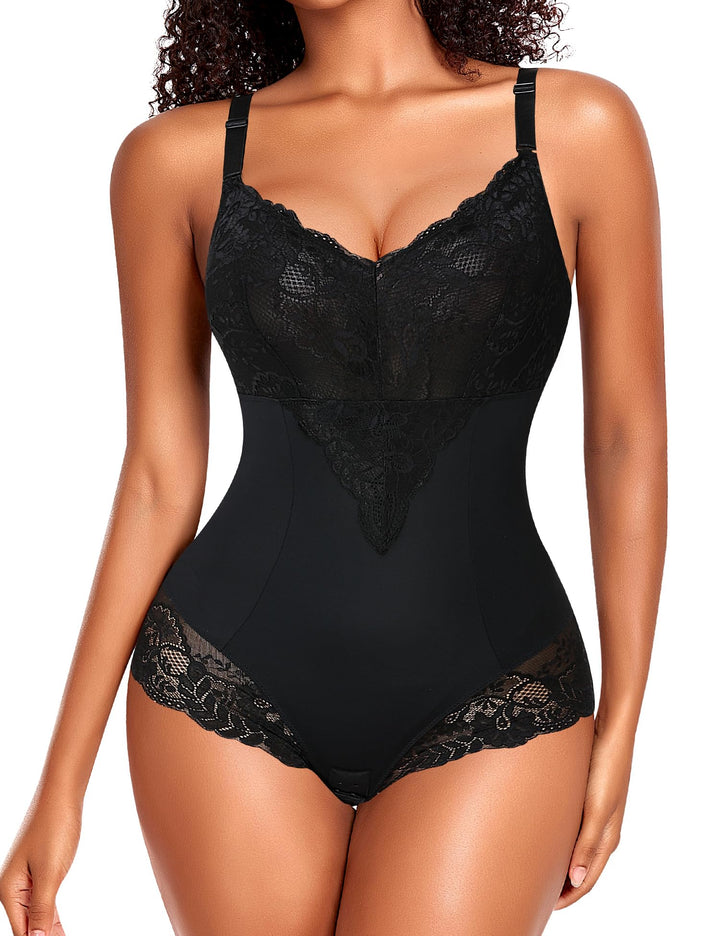 YARRCO Shapewear Damen Bauchweg Body Shaper Miederslip Shaping Bodysuits Leicht Figurformende Unterw