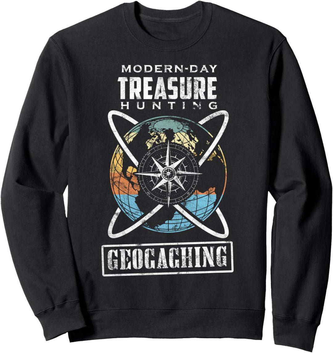 Geocaching Geocacher Geocache GPS Geschenkidee Sweatshirt