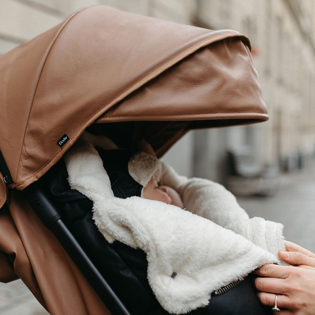Elodie Details Universelle Fusssack für Kinderwagen - Aviator Black, Aviator Black