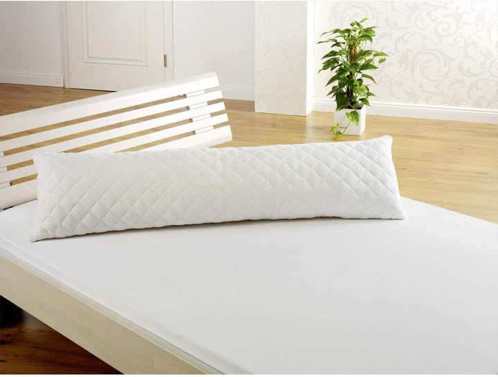 f.a.n. Medisan Seitenschläferkissen, Stillkissen, Abnehmbarer Bezug, ca. 140 x 40 cm