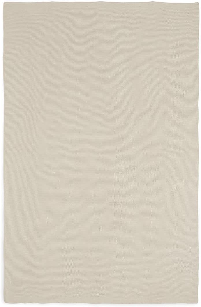 Jollein Kinderdecke Basic Knit 75x100cm - Nougat Beige Baby, Beige Baby
