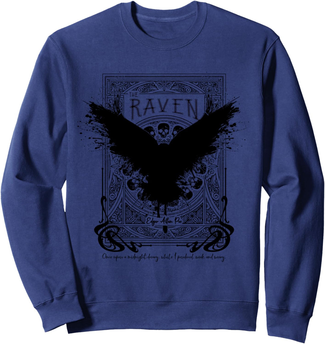 The Raven, Edgar Allan Poe, Fan Art t-shirts and gifts Sweatshirt
