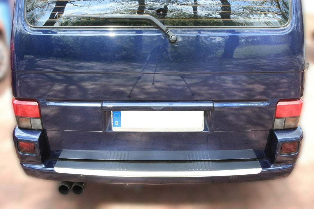 Ladekantenschutz Edelstahl MATT kompatibel für VW T4 FACELIFT 1996-2003 | | mit Abkantung | premium