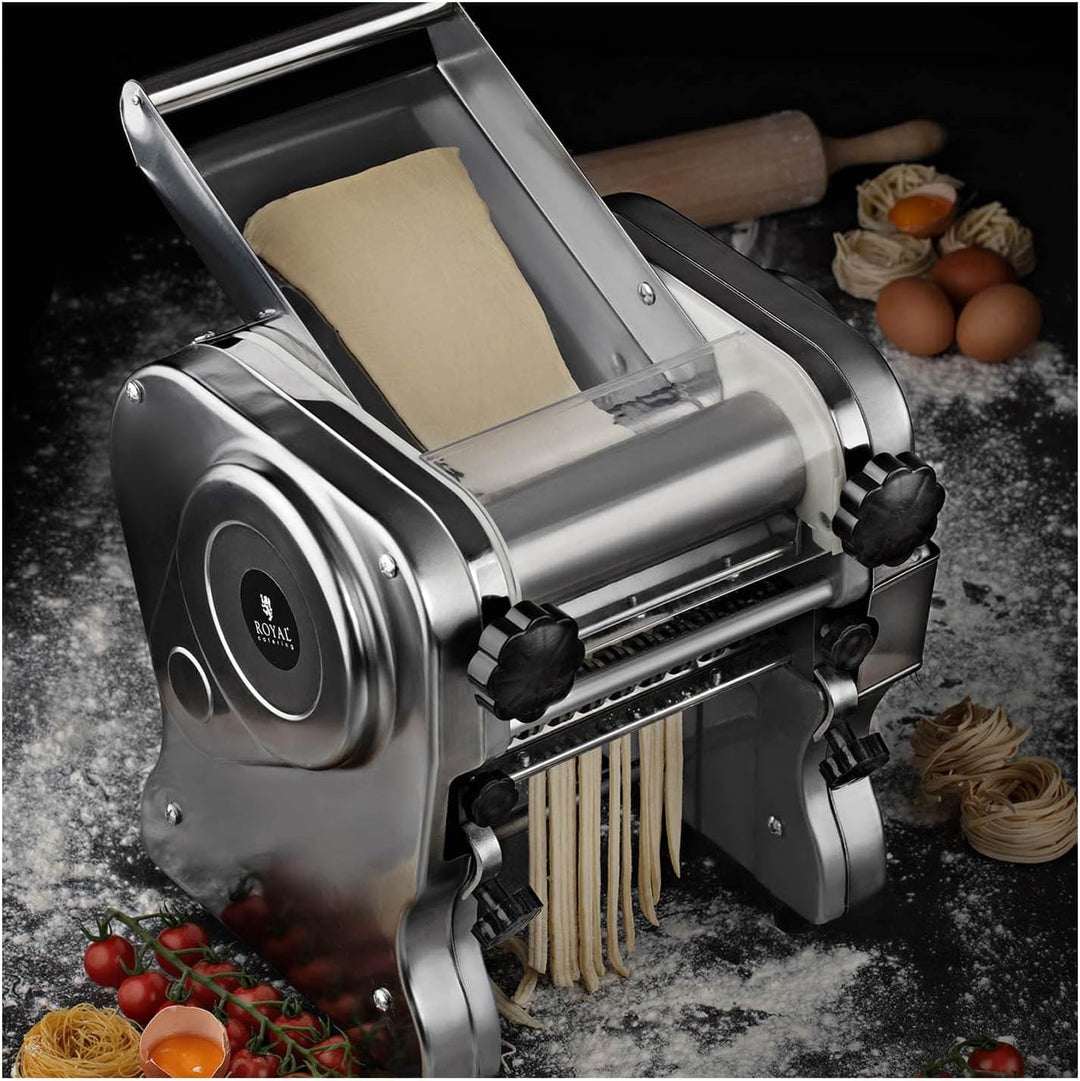 Royal Catering RC- EPM180 Nudelmaschine 18 cm 1 bis 14 mm elektrisch Pastamaschine