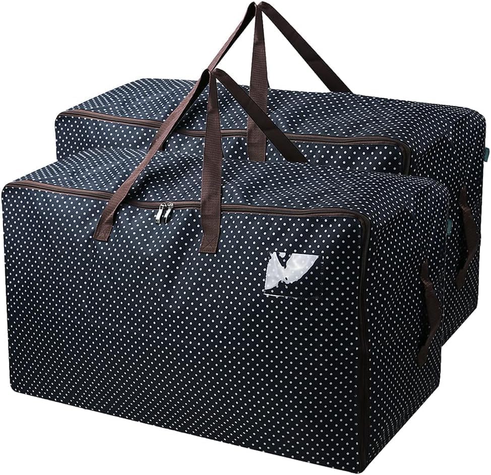 2pcs grosse Grösse Haus bewegen Lagerung Taschen für schwere Gegenstände, Kleidung, Bettwäsche, Fest