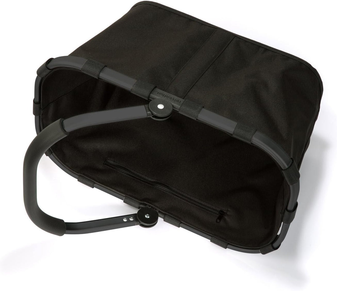 Reisenthel carrybag Frame Black Henkelkorb Einkaufskorb schwarz + Cover