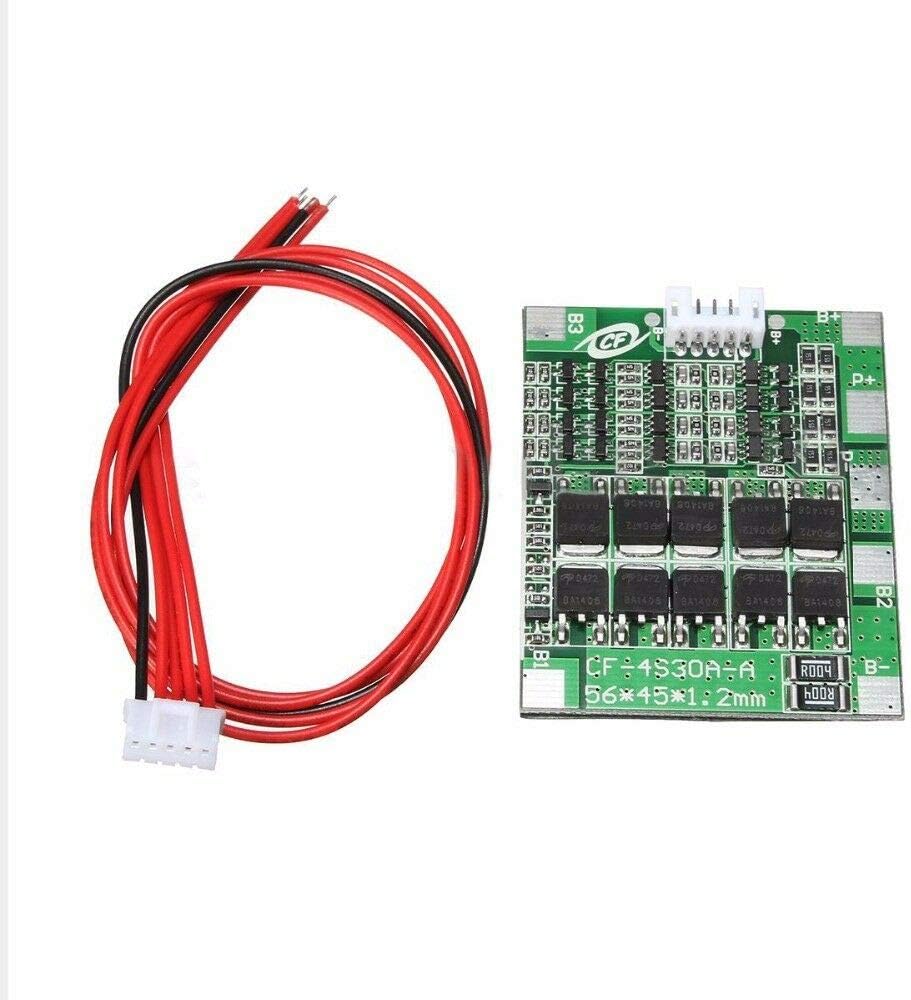 5pcs 4S 30A 14.8V Li-ion Lithium Battery PCB BMS 18650 Charger Protection Board