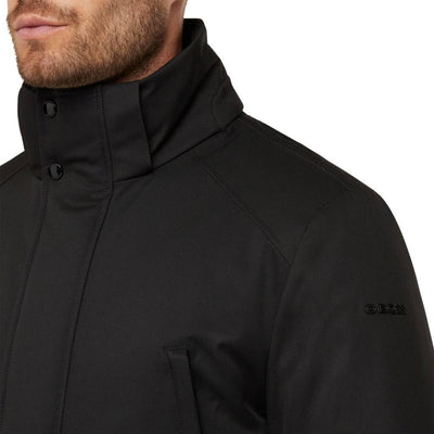 Geox Herren M Vincit Jacket, Schwarz