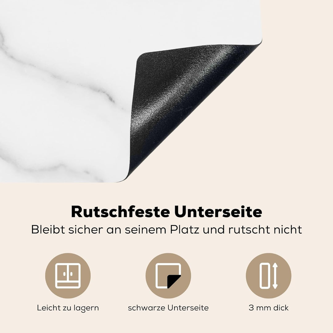 Herdabdeckplatte Einteilig Induktionsmatte Küche Abdeckung Ceranfeld Herd Abdeckplatte Deko Vinyl Ma