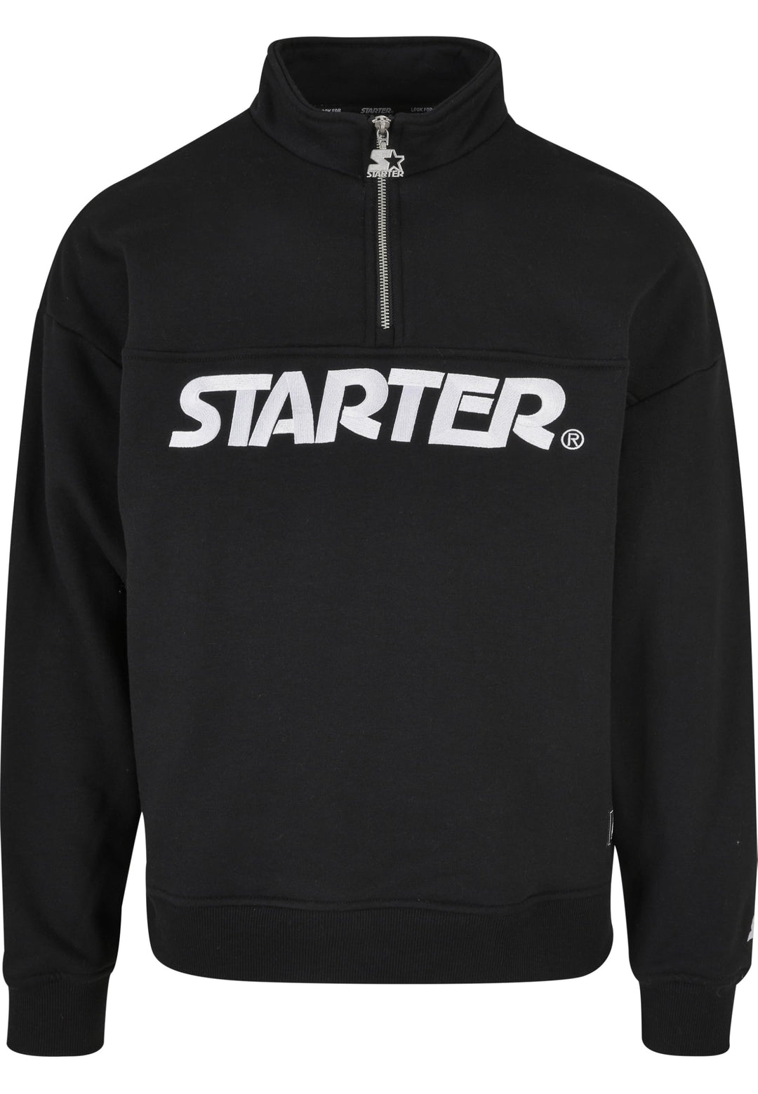 Starter Black Label Herren Starter Heavy Color Block Troyer M Schwarz, M Schwarz