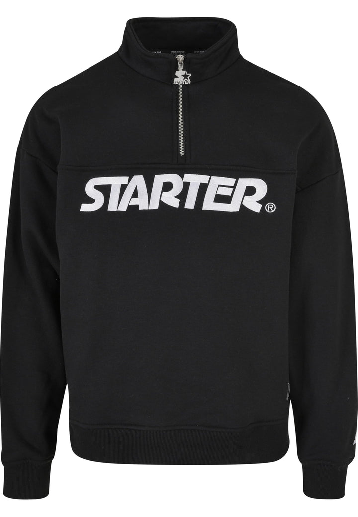 Starter Black Label Herren Starter Heavy Color Block Troyer M Schwarz, M Schwarz