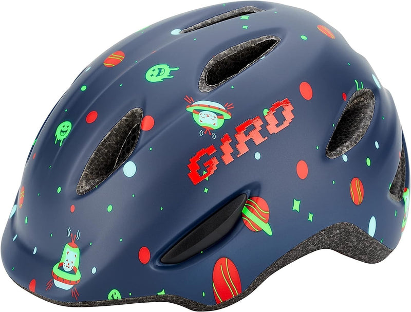 Giro Scamp Kinder Fahrrad Helm matt Midnight Space blau 2023 XS, XS