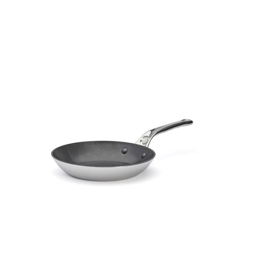 DeBuyer Pfanne, Edelstahl, Silber, 20 cm 10.2 x 20.1 x 4.1 cm, 10.2 x 20.1 x 4.1 cm