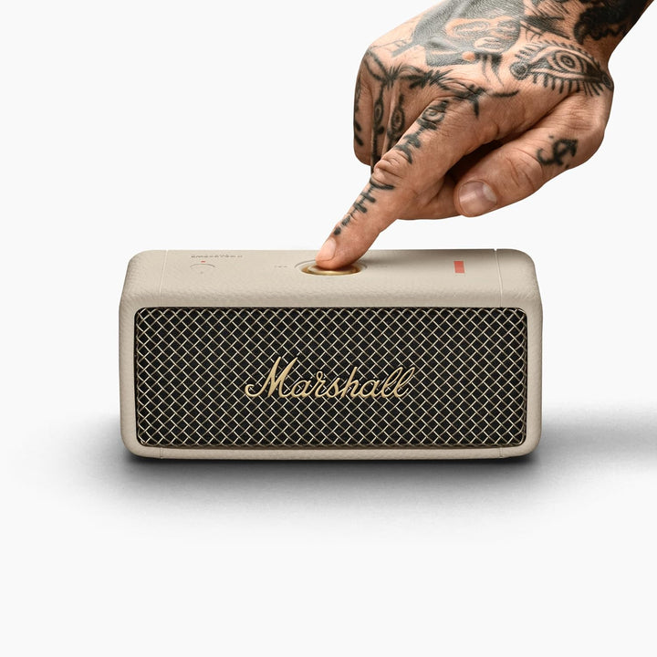 Marshall Emberton II Portable Bluetooth Speaker - Cream Cream Emberton II, Cream Emberton II