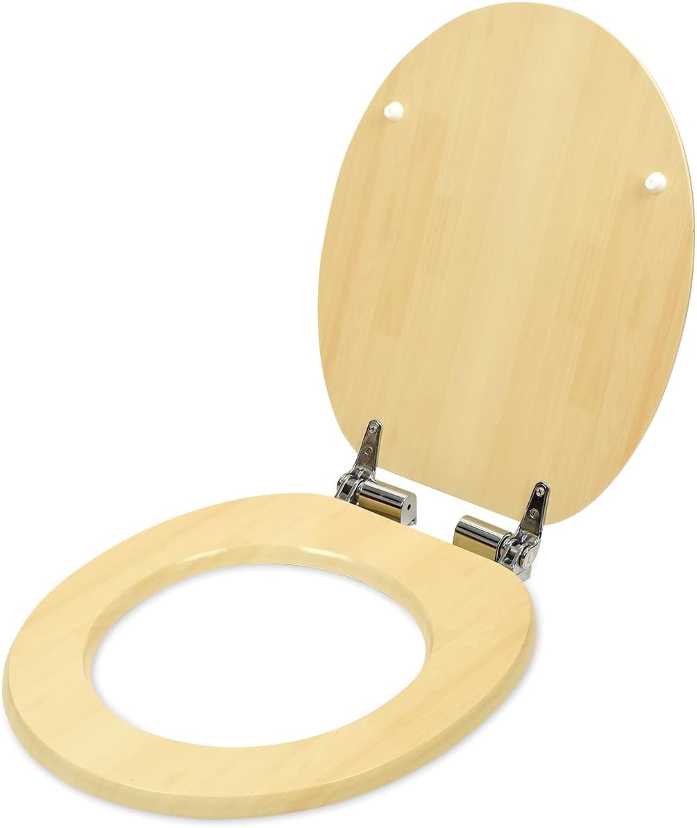Toilettendeckel mit Absenkautomatik WC Sitz Toilettensitz WC Sitz passend für alle handelsüblichen W