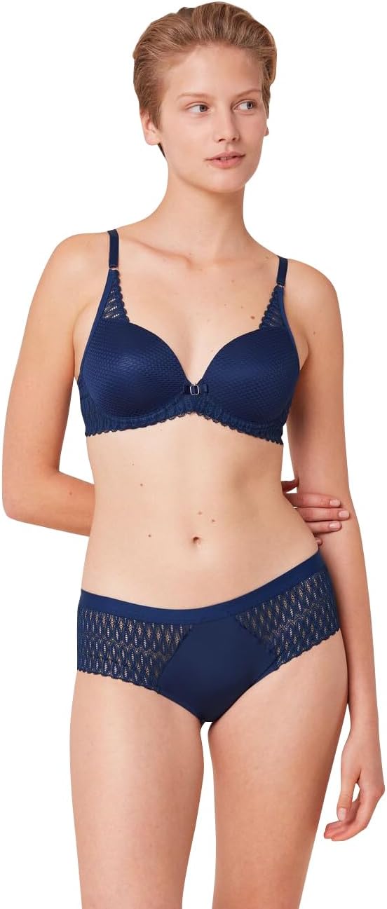 Triumph - Aura Spotlight T - Damen - Schalen-BH - schmale Träger - mit Bügel 70A Deep Water, 70A Dee