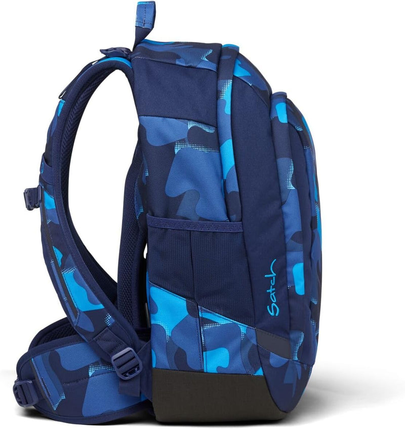 satch Air Schulrucksack Set 3tlg. inkl. Schlamperbox und Sporttasche Troublemaker, Troublemaker