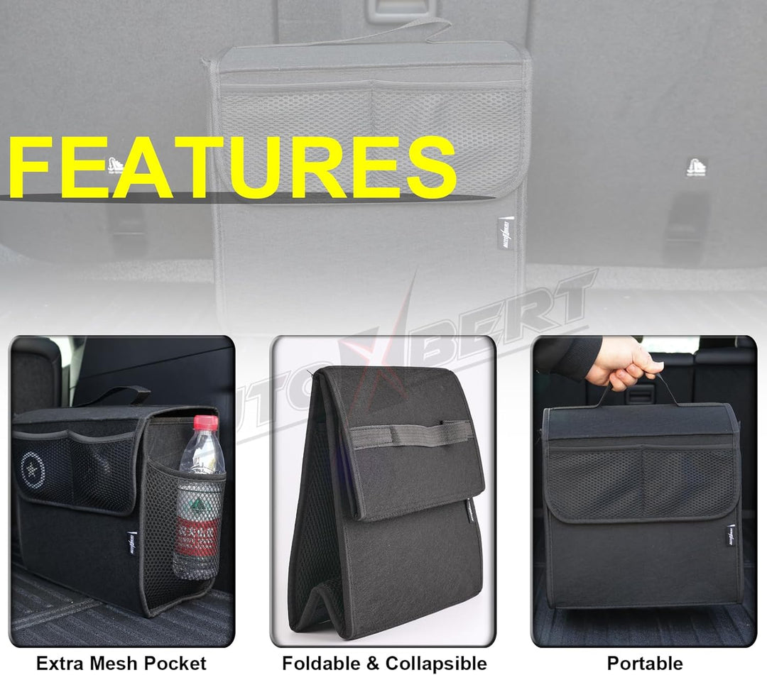 Car Design Kofferraumtasche Organizer Autotasche Auto Kofferra, M