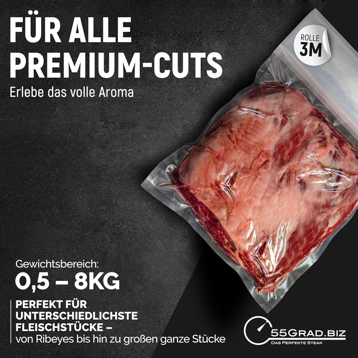 Reifebeutel Dry Aged Beef 3 Meter Rolle