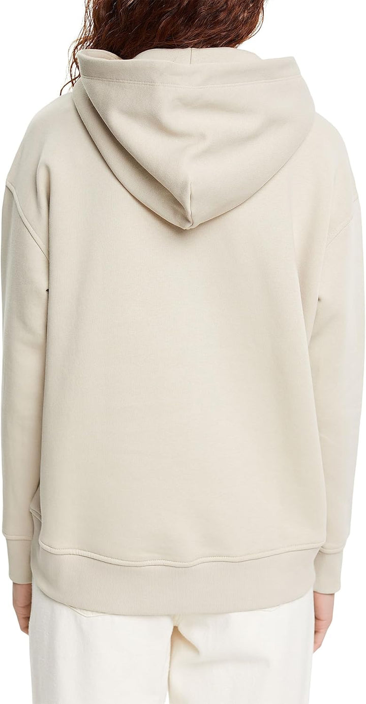 ESPRIT Hoodie mit Logostickerei