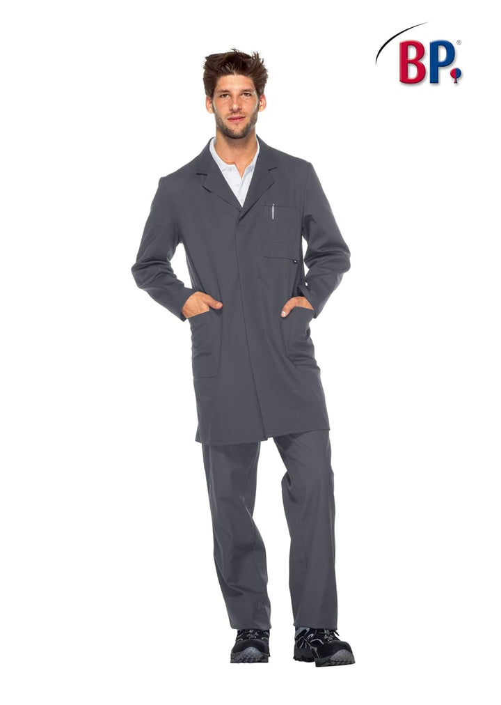 BP Workwear Basic 1310-150-53 Arbeitsmantel - Verdeckte Knopfleiste - Reine Baumwolle - Normale Pass
