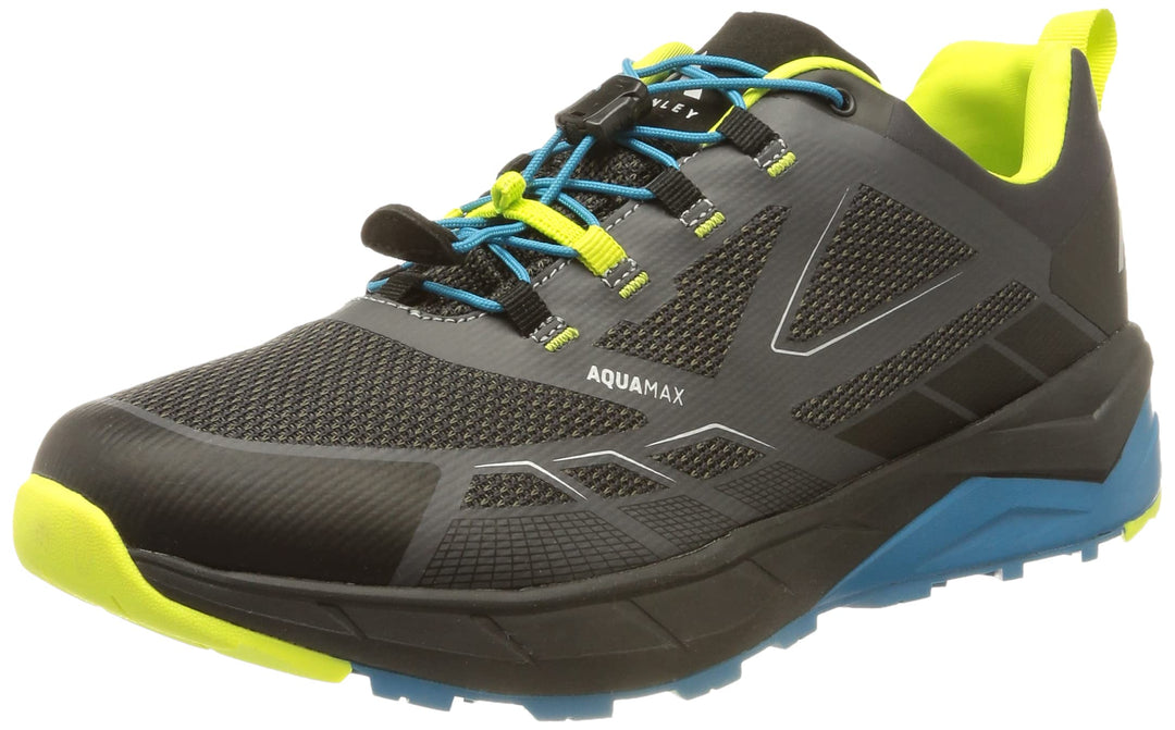 McKinley Herren Montmania AQX Wander-Stiefel 40 EU Black Blue Green Lim, 40 EU Black Blue Green Lim