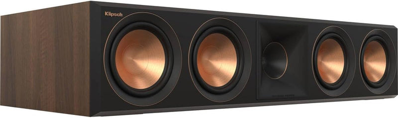 klipsch Reference Premiere RP-504C II Mittelkanal-Lautsprecher aus Walnussholz Braun, Braun