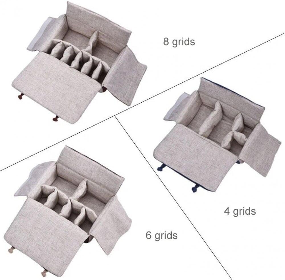 Teekannen-Aufbewahrungstasche, Tee-Set, Tragetasche, Topf, Tassen, Organizer, Outdoor-teekannentasch