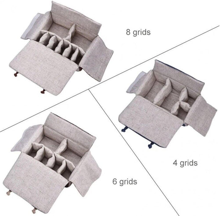 Teekannen-Aufbewahrungstasche, Tee-Set, Tragetasche, Topf, Tassen, Organizer, Outdoor-teekannentasch