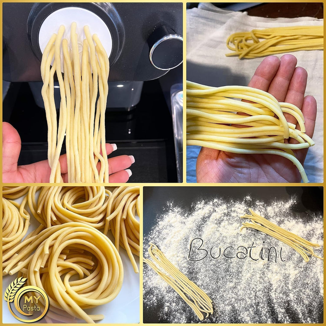 MY PASTA - Bucatini 3mm Macccaroni - Zubehör für Pastamaker Pasta Disc kompatibel mit Philips Pasta