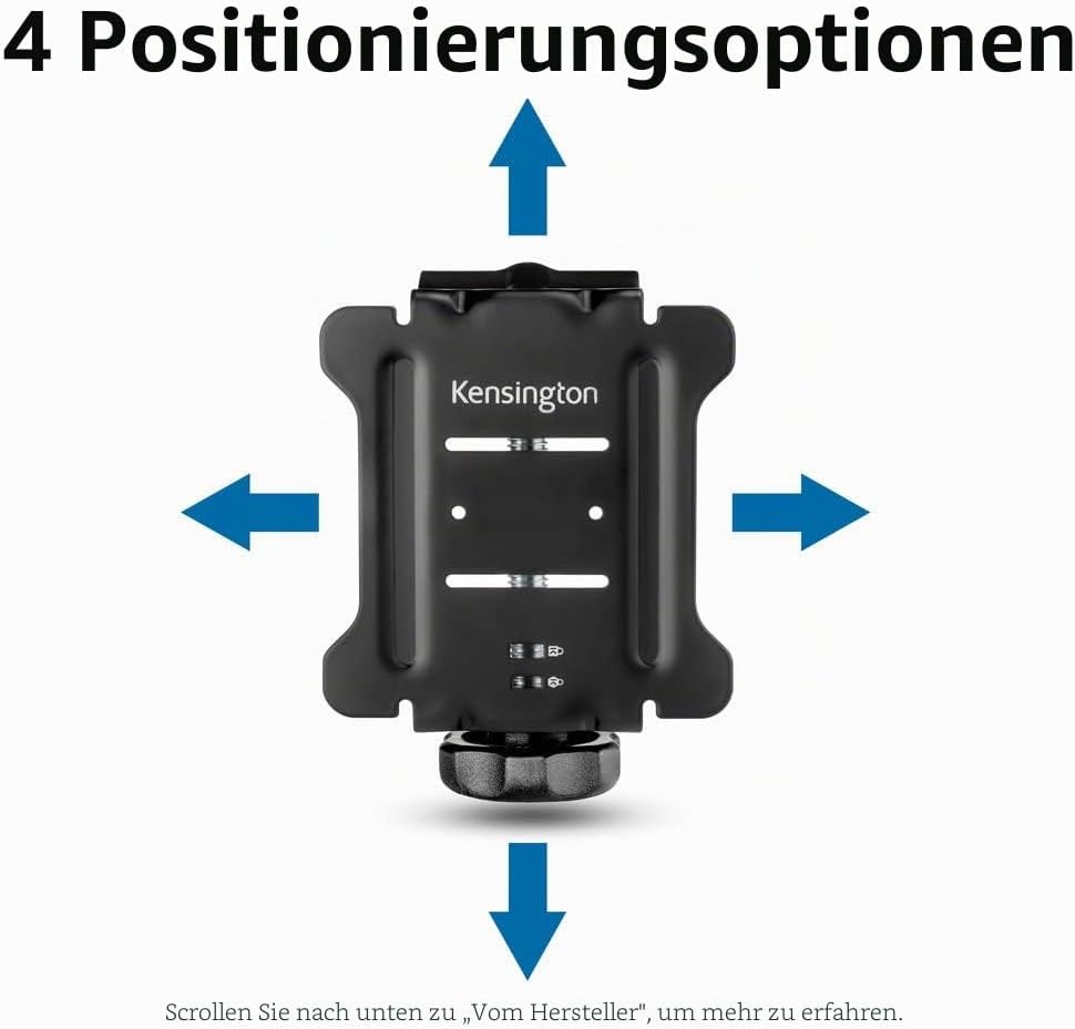 Kensington Montagehalterung für Dockingstation, Ideal für Schreibtische oder Monitorständer, Kompati