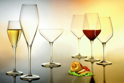 Bormioli Luigi Atelier Set Prosecco-Kelche, Schallglas, Transparent, 27 cl, 6 Stück