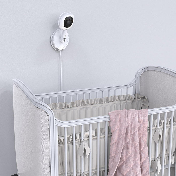 TIUIHU Schraubenloses Wandhalterungs-Set für Nanit smart Pro Baby Monitor,kein Werkzeug,Starke Klebe