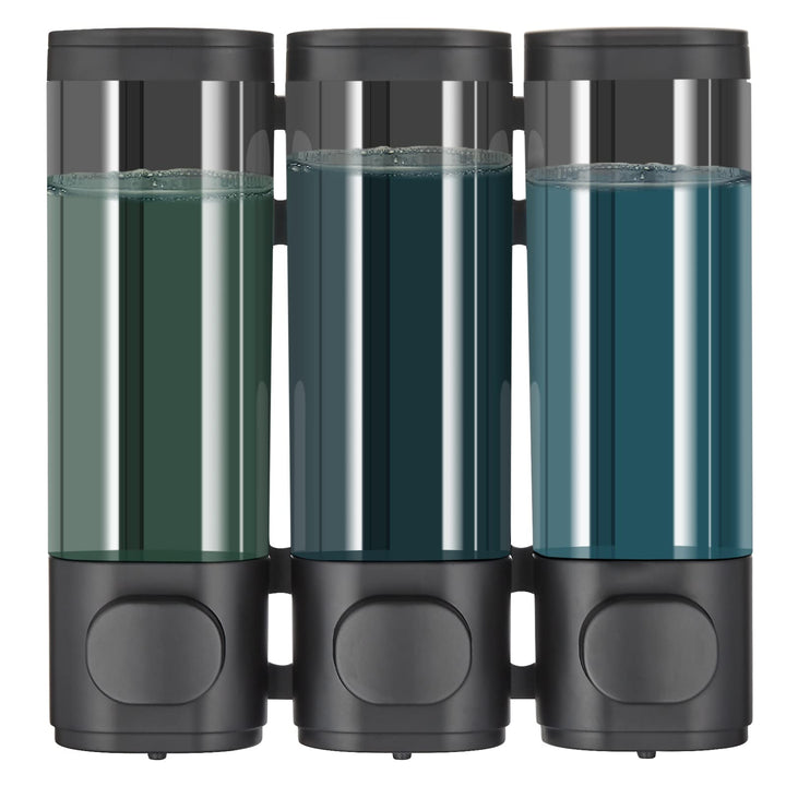 modunful Shampoo- und Conditioner-Spender, Duschspender ohne Bohren, Shampoo-Spender für die Dusche,