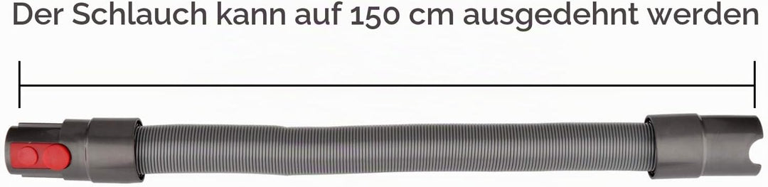 Ersatz Stretch Schlauch Verlängerung Zubehör für Dyson Gen5 G5 V15 V12 V11 V10 V8 V7 SV10 SV11 Staub