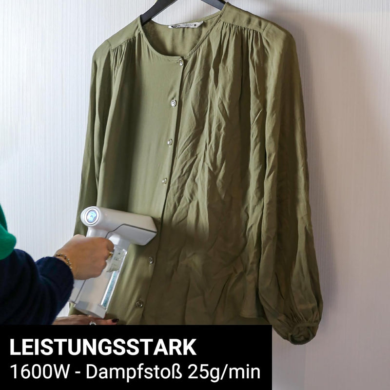 STEAMONE SN20GW Reise-Dampfglätter S-Nomad, weiss, Metall, Litrage : 140ml, Litrage : 140ml
