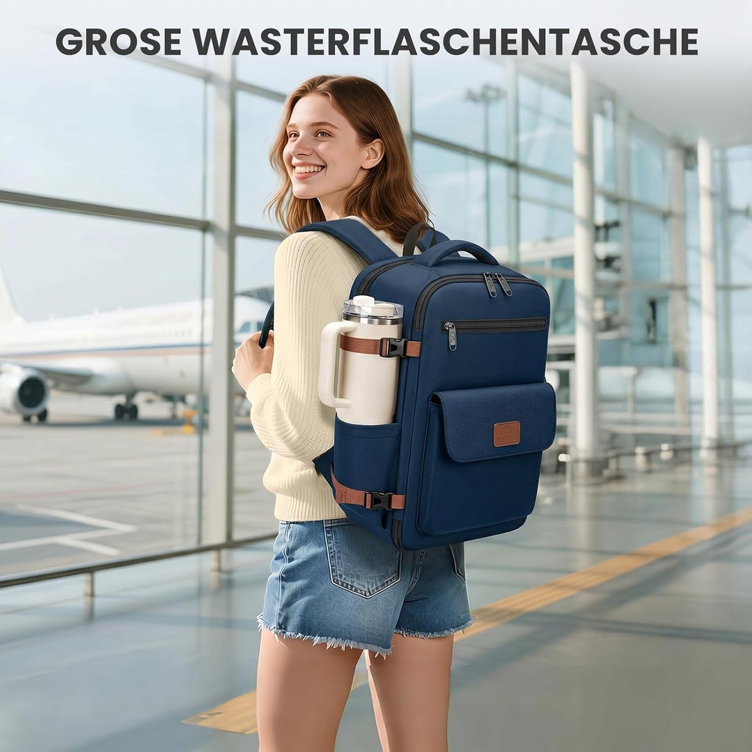 MATEIN Ryanair Handgepäck 40x30x20, Handgepäck Rucksack mit Nassfach | Handgepäck 40x30x20 mit Lapto