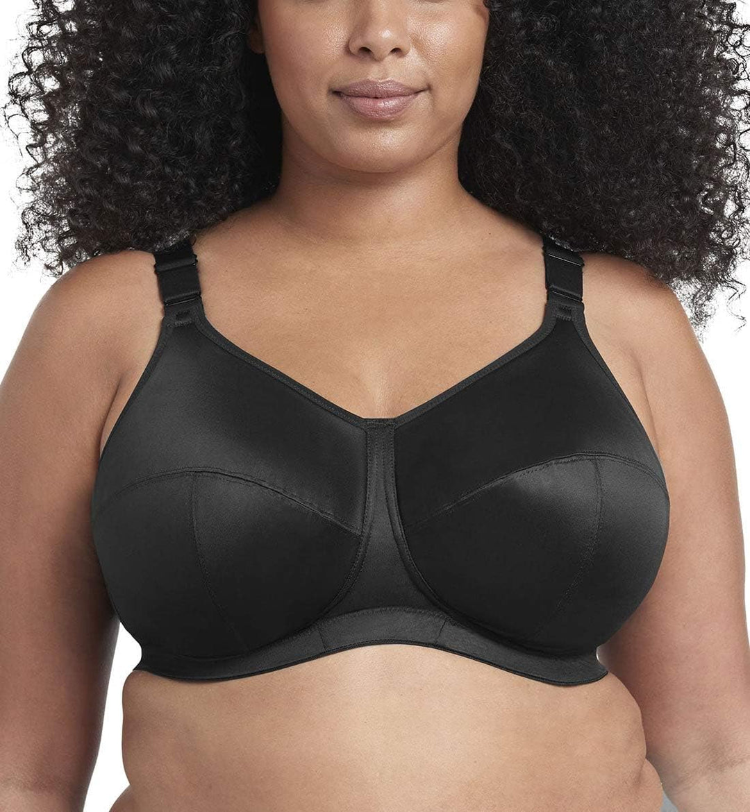 GODDESS Damen Vollständige BH mit voller Abdeckung, Undurchsichtige 75N Schwarz, 75N Schwarz