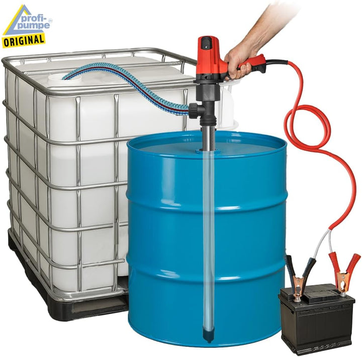 Diesel Fasspumpe Biodiesel 12V Heizölpumpe Selbstsaugen Dieselpumpe, Ölabsaugpumpe Umfüllpumpe