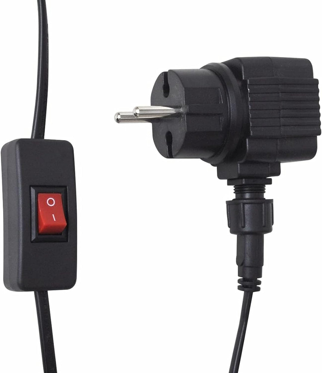 Lechnical Pool-Wasserfall Fontäne mit LEDs Rechteckig Teich Pool Brunnen Pool-Fontaene Wasserfontaen