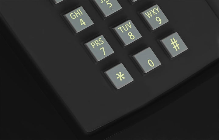 Opis PushMeFon Mobile 4G - Retro Tischhandy für 4G/5G Netze mit Voice Over LTE in Form eines achzige