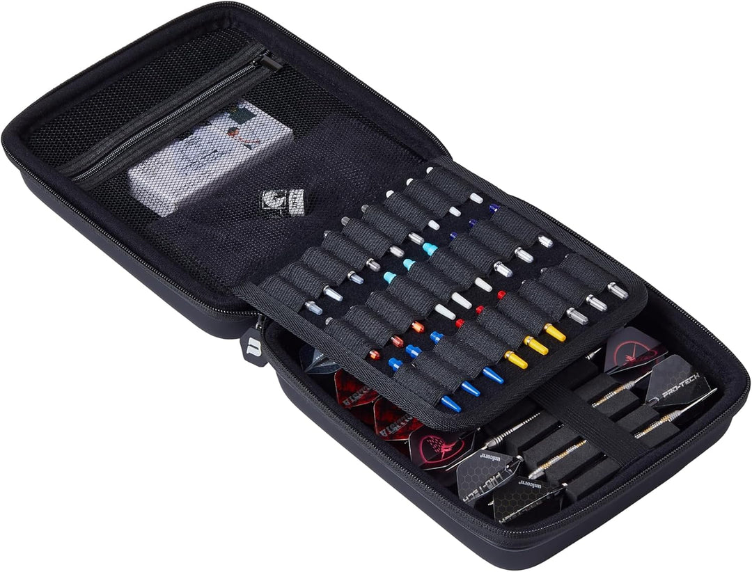 Unicorn Ultra Dart-Etui, schlankes Large - Holds 3 Sets of Darts Schwarz, Large - Holds 3 Sets of Da